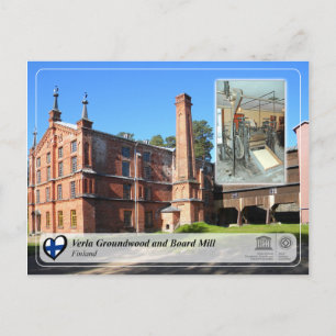 UNESCO WHS - Verla Groundwood and Board Mill Briefkaart