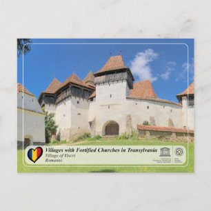 UNESCO WHS - Village de Viscri Carte postale