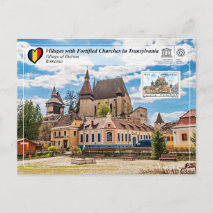 UNESCO WHS - Village of Biertan (Stamp Edition) Po Briefkaart