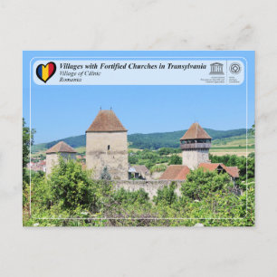 UNESCO WHS - Village of Câlnic Briefkaart
