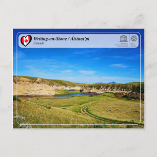 UNESCO WHS - Writing-on-Stone / Áísínai'pi Briefkaart