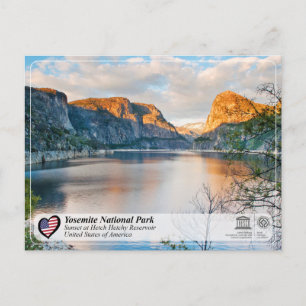 UNESCO WHS - Yosemite - Hetch Hetchy Reservoir Briefkaart