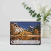 UNESCO WHS - Yosemite National Park - Half Dome Po Briefkaart (Staand voorkant)