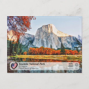 UNESCO WHS - Yosemite NP - El Capitan Carte Postal