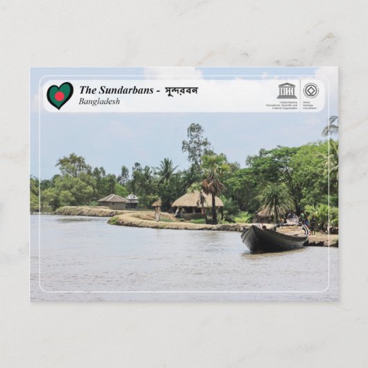 UNESCO WHV - De Sundarbans Briefkaart (Voorkant)