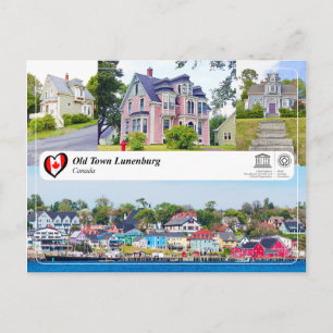 UNESCO WHV - Oude stad Lunenburg Briefkaart
