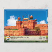 UNESCO WHV - Red Fort Complex - ला ल ला Briefkaart (Voorkant)