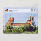 UNESCO WHV - Speyer Cathedraal Briefkaart (Voorkant)