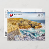 UNESCO WHV - verkeerd punt Briefkaart (Voorkant / Achterkant)