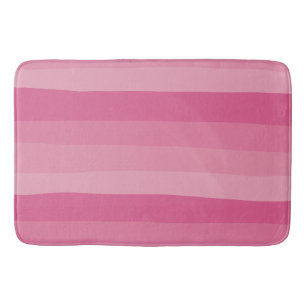 Uneven Stripes - Roze Badmat
