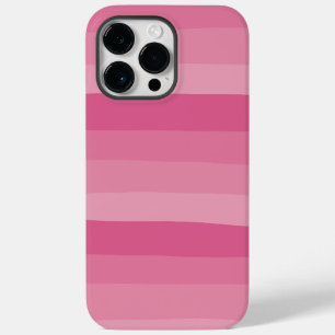 Uneven Stripes - Roze Case-Mate iPhone 14 Pro Max Hoesje