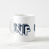 UNF-Mok - Universiteit van Noord-Florida Koffiemok (Voorkant links)