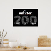 Unfilter 200 Poster (Keuken)