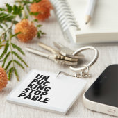 Unfu*Intrekbaar Sleutelhanger (Voorkant Rechts)