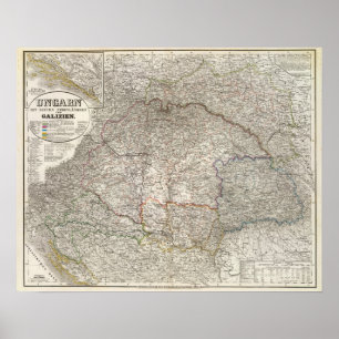 Ungarn, Galizien Poster