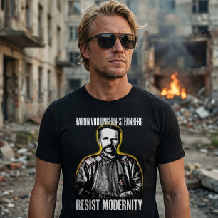 Ungern Sternberg Weerstaat Moderniteit Traditional Tri-Blend Shirt