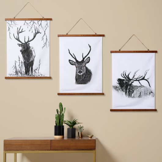 Ungulati Hangend Wandkleed (Asymmetrisch)