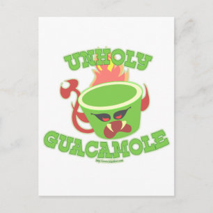 Unholy Guacamole Briefkaart