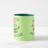 Unholy Guacamole Funny Avocado Slogan Mok (Midden)