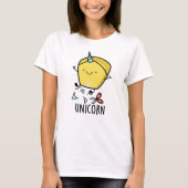Uni-corn Funny Corn Pun T-shirt (Voorkant)