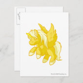 Uni Gold Briefkaart (Voorkant / Achterkant)