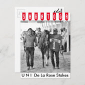 Uni, Jorge Abreu & Shug McGaughey Briefkaart (Voorkant / Achterkant)