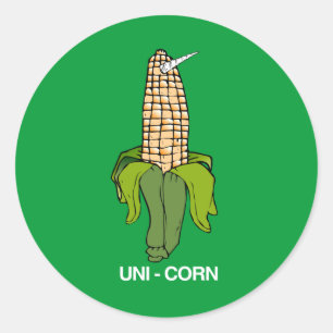 UNI MAÏS KOLF MAÏS RONDE STICKER