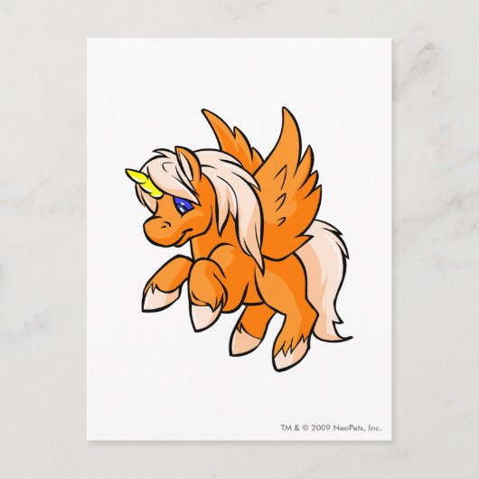 Uni Oranje Briefkaart (Voorkant)
