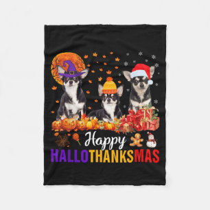 Uni-S Kids Chihuahua-hond Halloween Thanksgiving Fleece Deken