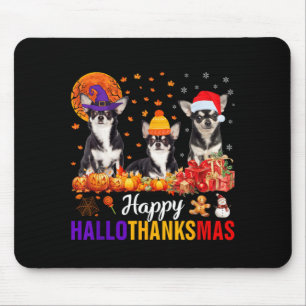 Uni-S Kids Chihuahua-hond Halloween Thanksgiving Muismat