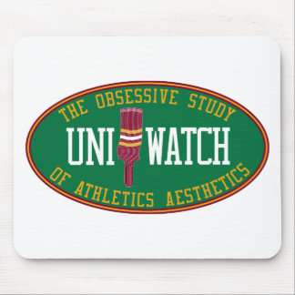Uni Watch Mousepad (afwisselend) Muismat