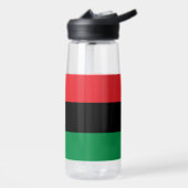 Unia Symbol & Pan African Flag, Kwanzaa Waterfles (Links)