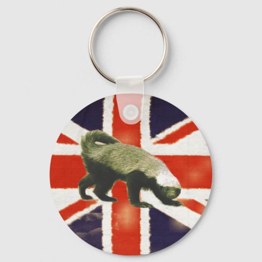  uniale Jack Honey Badger Basic Sleutelhanger (Voorkant)