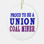 UNIALE MINISTER VAN STEENKOOL KERAMISCH ORNAMENT (Links)