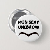Unibrow Ronde Button 5,7 Cm (Voorkant /achterkant)