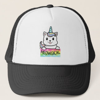 Unicat Caticorn Meowgical Unicorn Cat Mannen Trucker Pet