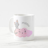 Unicat Cloud Meow-mok Koffiemok (Voorkant links)