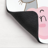 Unicat Cloud Meow Mouse Pad Muismat (Hoek)