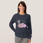 Unicat Cloud Meow-shirt T-shirt (Voorkant volledig)