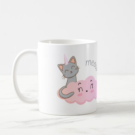 unicat nuage meow mug (Gauche)