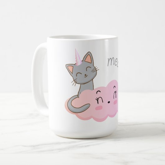 unicat nuage meow mug (Devant gauche)