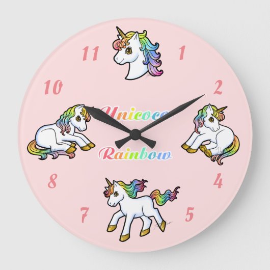 Unicoco-klok (rond) grote klok (Voorkant)