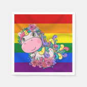 Unicon schattige vrolijke verjaardags servetten (Voorkant)