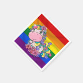 Unicon schattige vrolijke verjaardags servetten (Hoek)