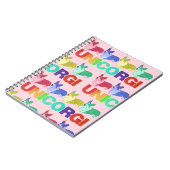 Unicorgi-laptop Notitieboek (Linkerzijde)