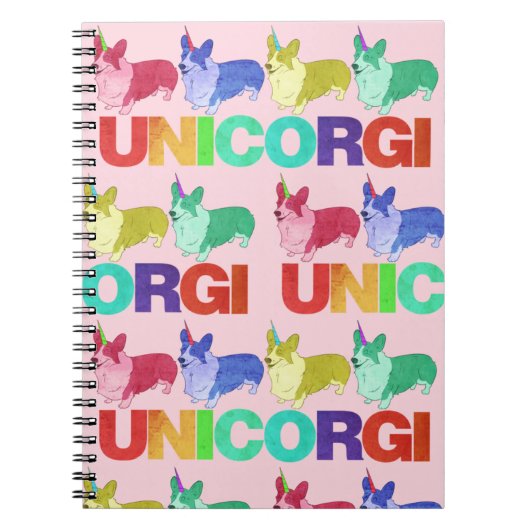 Unicorgi Notitieboek (Voorkant)