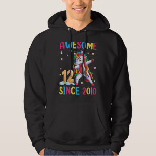 Unicorn 12e geboortedag, Geweldige 12 Hoodie