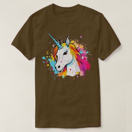 Unicorn 1 t-shirt (Design voorkant)