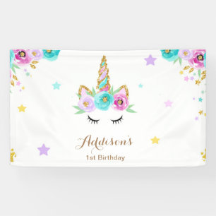 Unicorn achtergrond   poster Unicorn   Unicorn ban Spandoek