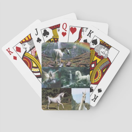 Unicorn-afspeelkaartdeck Speelkaarten (Achterkant)